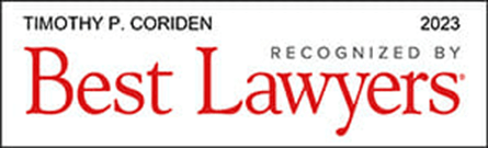 Coriden & Coriden 2023 Best Lawyers Award